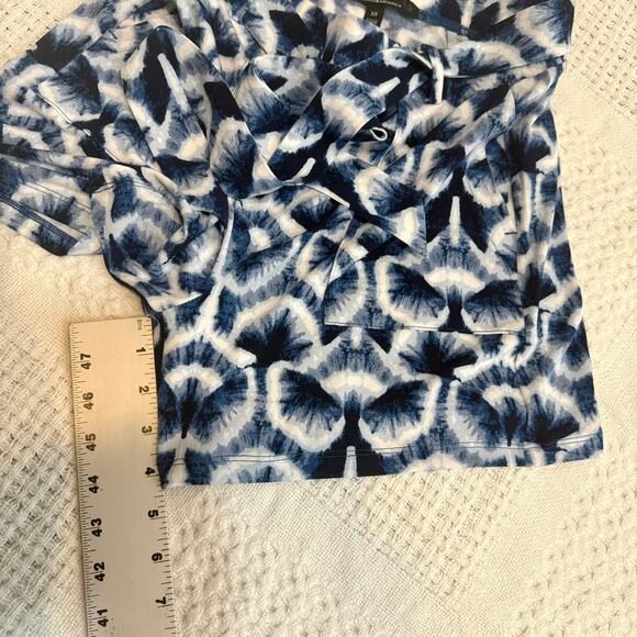 WHBM XS high rise belted tie front Matte jersey stretch pull on shorts SH2 2747 - Picture 2 of 8